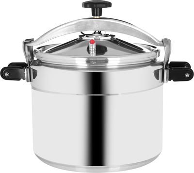 Alsaif Plus Aluminum Pressure Cooker, 30 Litres, 32 Cm - Silver product image 3