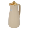 Timeless plastic thermos, 1 liter, squeeze - beige product image 2