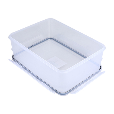 Al Saif Gallery Plastic Food Container, 4300 ml, Rectangle - Transparent product image 3