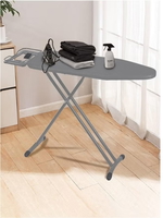 DLC DAC250B Ironing Board, 110 x 33 cm, Heat Resistant Fabric, Rust-resistant Legs - Black product image 2