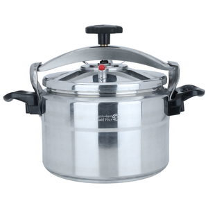 Alsaif Plus Aluminum Pressure Cooker, 9 Liter - Silver product image