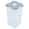 Al Saif Gallery Plastic Storage Box, 2.45 Liters - White product image 1