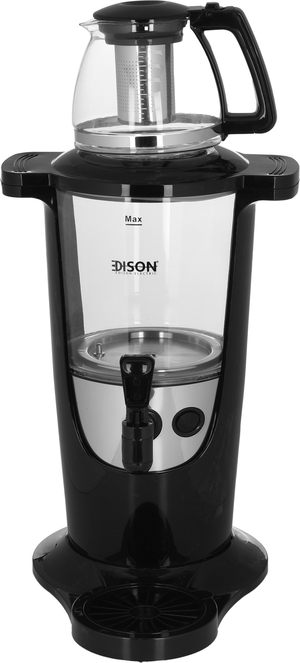 Edison Electric Samawer, With Glass Teapot, 3L/1.0L, 1500W - Black product image