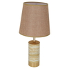 Edison lamp, 32 x 26 x 26 cm, honey marble base - gold/honey product image 2