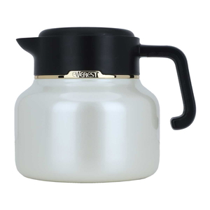 Al Saif Gallery Sarah h thermos, 1 liter, digital screen, steel inner case, steel outer case - pearl product image