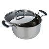 Rocky Steel Al Saif Gallery Pot, 22 cm, with silicone handle - silver product image 5