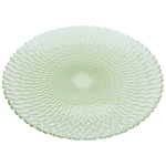 Al Saif Gallery Glass Serving Plate, 28X28X2 Cm - Green product image 1