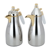 Al Saif Gallery Maimouna Steel Thermos Set, 2 Pieces, 1/1 Liter - Silver product image 2