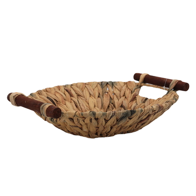 سلة تقديم خوص السيف غاليري ، 27×15×7 سم، دائري - بني product image 1