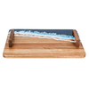 Al Saif Gallery Wooden Serving Tray, 46X30Xx2 Cm - Brown product image 1