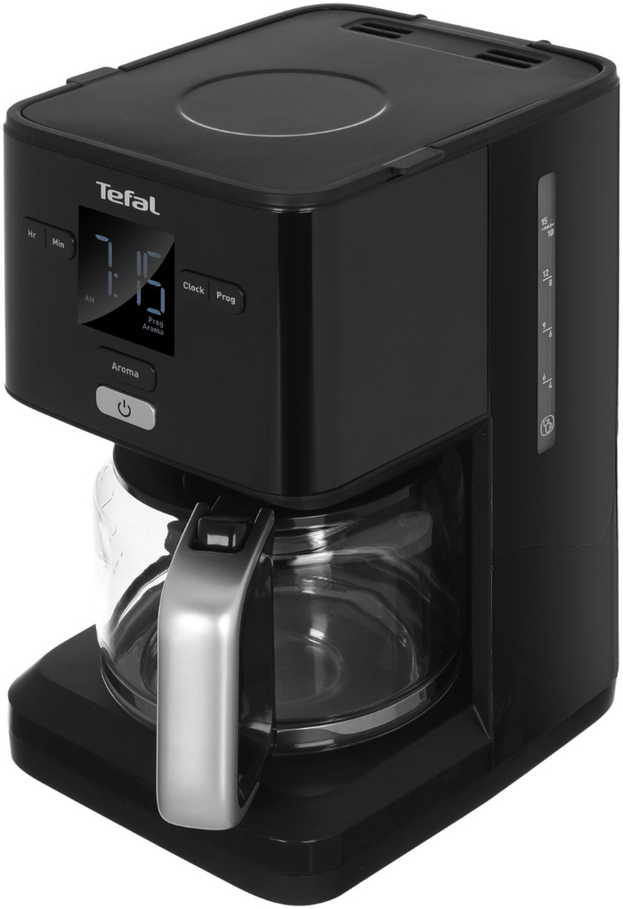 Tefal Plastic Coffee Maker, 1000 Watt, 1.25 Liter - Black product image 2