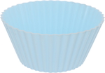 Al Saif Gallery Silicone Cupcake Molds, 4 Pieces, 8 x 8 x 3.8 cm - Blue product image 2