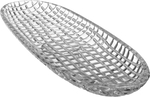 Al Saif Gallery Max Glass Serving Plate, 50.4X15.8X3.6 Cm, Oval - Clear product image 1