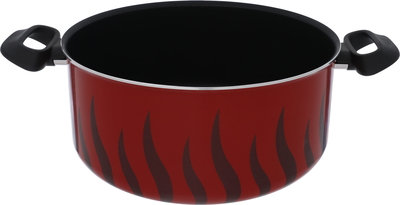 Tefal Tempo Flame Teflon Saucepan, 9.8 Liter, 30 cm - Red product image 2