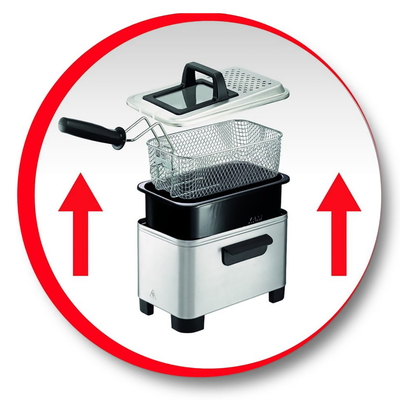 Moulinex Easy Pro Electric Fryer, 2200 Watts, 3 Liters - White product image 6