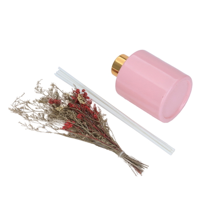 Hayaat Aleayila Fawaha perfume, 13 x 7 x 21 cm, cylindrical - pink product image 2