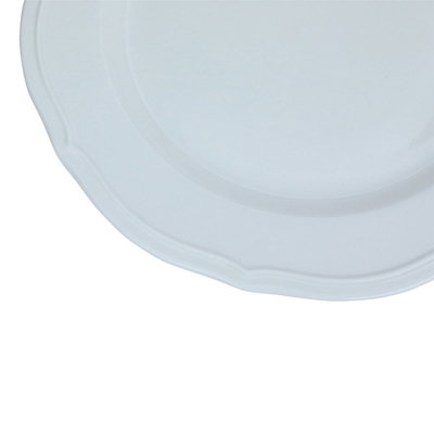 Al Saif Gallery porcelain serving plate, 12.5 inches, flat - white product image 3