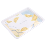 Al Saif Gallery plastic serving tray, 28 x 21 x 2 cm, rectangle - white product image 1