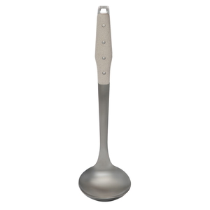 Al Saif Gallery steel spoon, plastic handle - beige product image