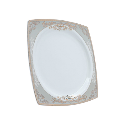 طقم سفرة بورسلان السيف غاليري، مربع، 86 قطعة - أبيض product image 7