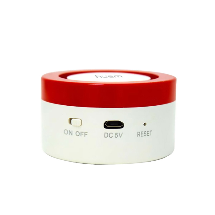 Al Saif Gallery plastic smart alarm device, circular - white product image 3