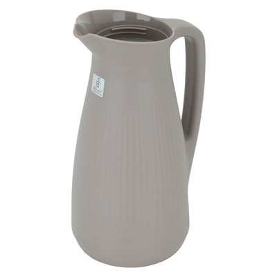 Timeless plastic thermos, 1 liter, squeeze - grey product image 3