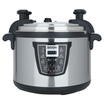 Edison Electric Pressure Cooker, 2000 Watt, 15 Liter, 10 Cooking Functions, Granite Bowl, - Silver Black product image 1