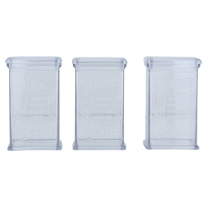 Al Saif Gallery Plastic Box Set, 500 Grams, 3 Pieces - Clear product image