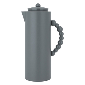 Al Saif Gallery Royal 7 Glass Thermos, 1 Liter, Plastic Body - Gray product image