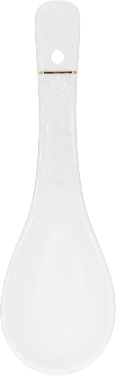 طقم سفرة بورسلان دانيا، 77 قطعة - ابيض ذهبي product image 17