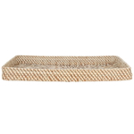 Al Saif Gallery wicker tofareya, 37 x 17 x 3 cm, rectangle - beige product image 1