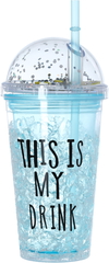 saif so Plastic Juice Cup, Bmazzaz, 450 ml - Colorful product image 1