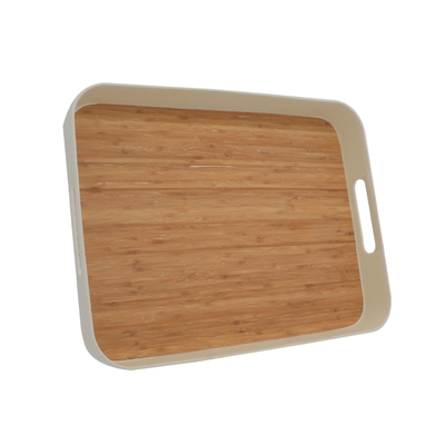 Al Saif Gallery Plastic Serving Topper, 13 Inch, Rectangle - Light Brown product image 1