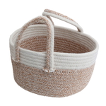 Al Saif Gallery Cotton Baskets Set, 25-30-35 cm, 3 Pieces, Round - Beige product image 3