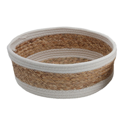 Al Saif Gallery Cotton Baskets Set, 3 Pieces - Beige White product image 4