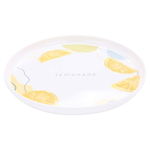 Al Saif Gallery plastic serving tray, 24 x 24 x 2.5 cm, round - white product image 1