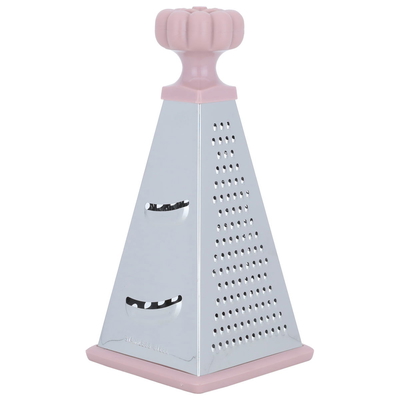 Al Saif Gallery Steel Grater, 11X11X23 Cm - Rose Silver product image 2