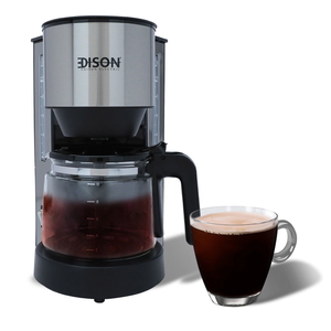 Edison Coffee Machine, 1.25 Liters, 870 Watts - Black product image