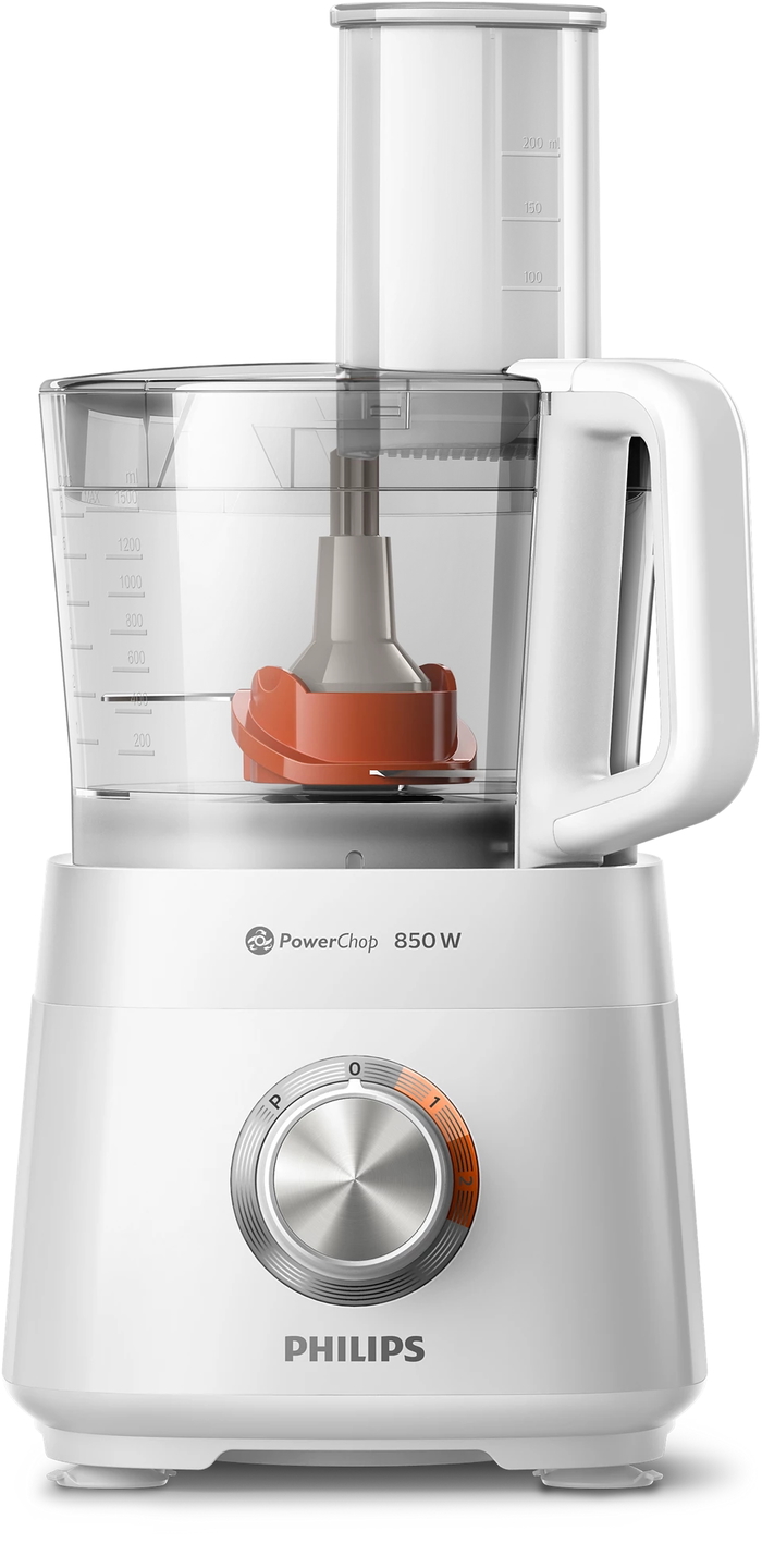 Philips Mini Food Processor, 850 Watt, 2.1 Liter - White product image 4