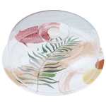 Al Saif Gallery porcelain serving plate, 30 x 30 x 11 cm, round, base, cover - multi-color product image 2