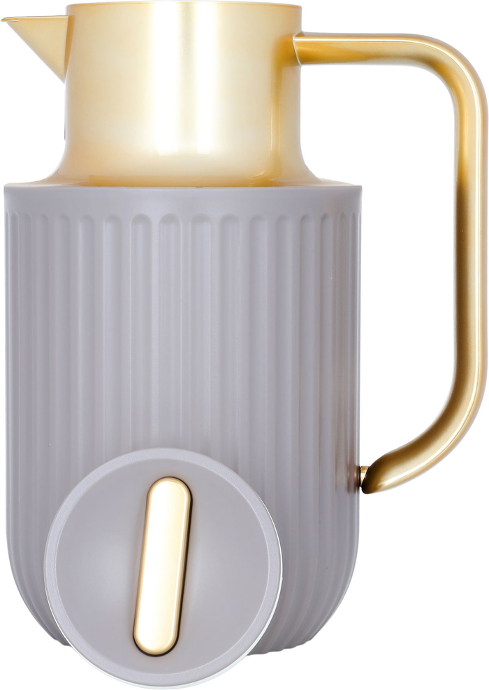 Laura Plastic Everest Alsaif Gallery Thermos, 1 litre, golden-light brown handle product image 3