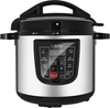 Edison Al-Miqnas Pro Pressure Cooker, 6 Liter, 1000 Watt, Granite Pot - Black product image 1