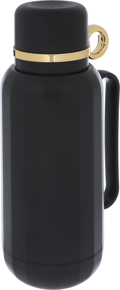 Al Saif Gallery Rahal Plastic Thermos, 1 Liter - Black product image 4