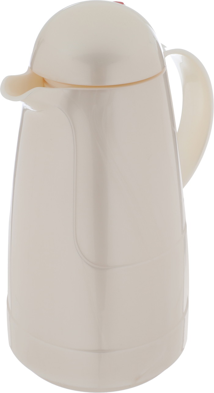 Rotpunkt Glass Thermos, 1 Liter, Plastic Body - Pearl product image 2