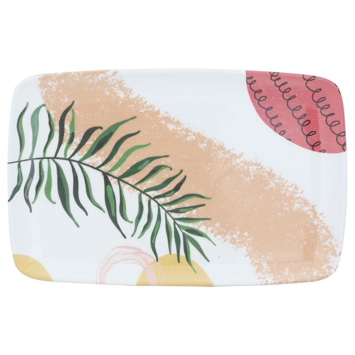 Al Saif Gallery porcelain serving plate, 34 x 25 cm, rectangular - white product image 2