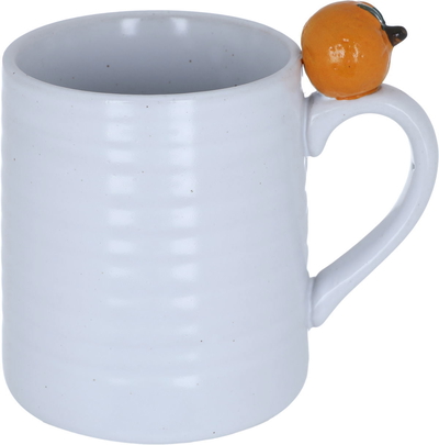 Al Saif Gallery porcelain mug, 12.8 x 9.6 x 11.7 cm - white product image 1