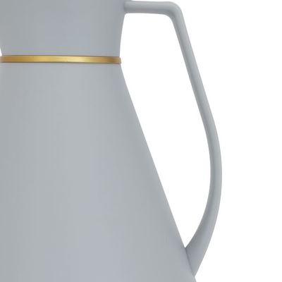 Glory Chiffon Glass Thermos, 1 liter, plastic outer shell - light grey product image 3