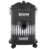 Edison ZL14-36Z Steel  Drum Vacuum Cleaner, 1800 Watt, 18 Liter, 30 x 30 x 45 cm, Three Attachments - Black product image 2