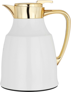 Al Saif Gallery Diriyah Thermos, 0.5 liters, thermal glass inner container, steel outer shell - pearl product image