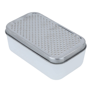 Steel Al Saif Gallery grater, rectangular - white product image